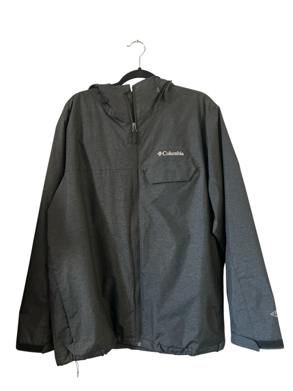 Columbia Omni-Tech Black Waterproof Breathable Jacket